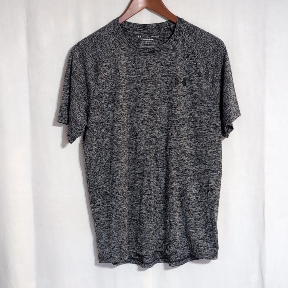 Under Armour Heather Gray The Tech Tee Unisex Size Medium